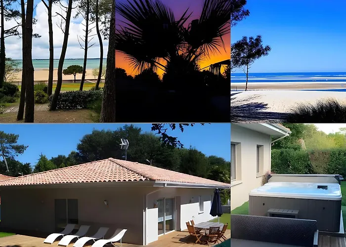 Jacuzzi Entre Et Ocean Ferienhaus