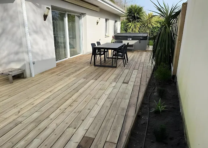 Jacuzzi Entre Et Ocean Ferienhaus *